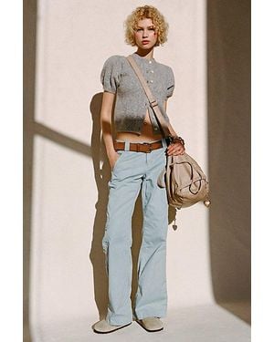 BDG 360 Utility Low-Rise Straight Leg Pants - Blue