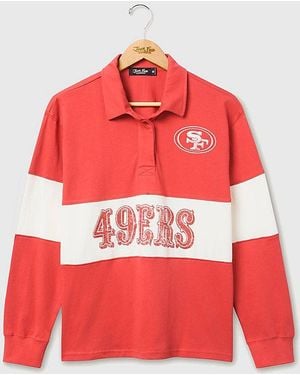 Junk Food Nfl Rugby Long Sleeve Top - Red