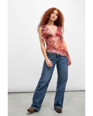 Kimchi Blue Jenny Blouse - Blue