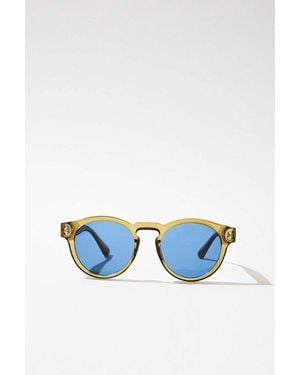 Urban Outfitters Uo Green Braker Sunglasses - Blue