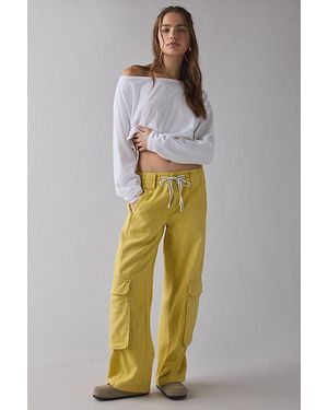 BDG One Of The Boys Cotton Twill Pull-On Cargo Pants - Yellow
