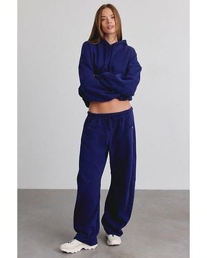 Out From Under Essential Barrel Leg 2.0 Sweatpants - Blue