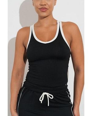 Vitaly Motive Racer Tank Top - Black