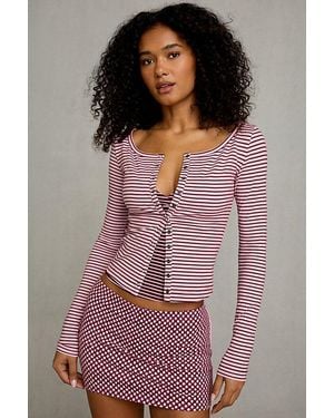 Out From Under Bec Fitted Cardigan - Multicolour