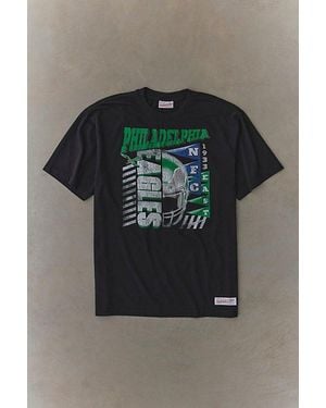 Mitchell & Ness Nfl Core Team Logo Tee - Gray