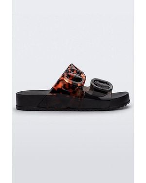 Melissa Cozy Jelly Slide - Brown