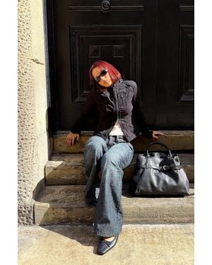 Silence + Noise Silence + Noise Ara Fitted Jacket - Black