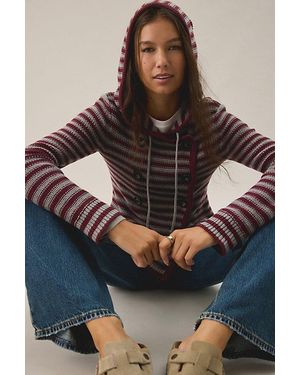 BDG Off Campus Hoodie Sweater - Blue