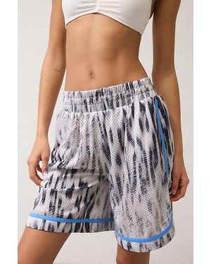 BDG Star Player Printed Mesh Athletic Shorts - Multicolor