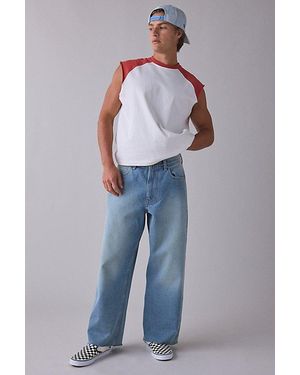 BDG Nitro Cropped Baggy Fit Jeans - Blue
