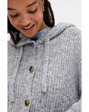 Urban Outfitters Uo Jude Nep Hoodie - Grey
