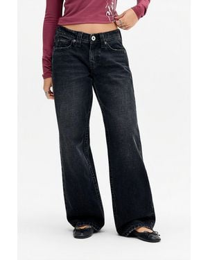BDG Kayla Lowrider Jeans 24w 32l At Urban Outfitters - Blue