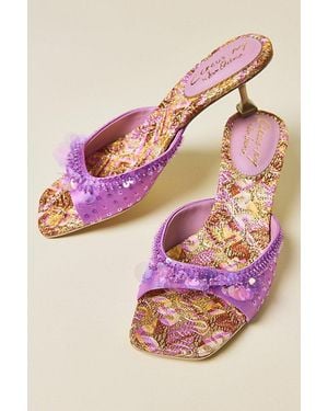 Circus by Sam Edelman Juliana Sequin Mule Heel - Pink
