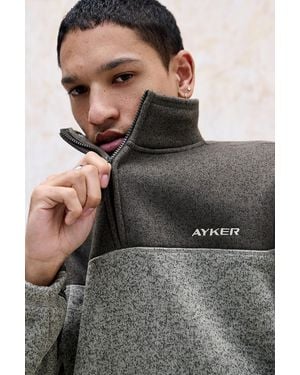 Ayker Quarter-zip Fleece - Grey