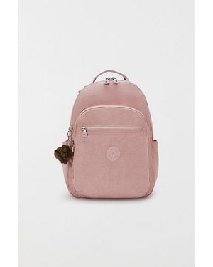 Kipling Seoul Large Nylon Backpack - Pink