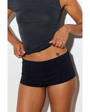 Silence + Noise Silence + Noise Sabrina Micro Shorts - Black