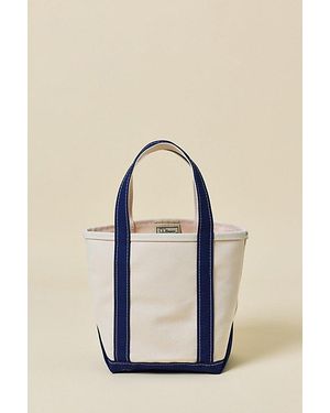 L.L. Bean L. L.Bean L. L. Bean Boat And Tote Open-Top Small Bag - Blue