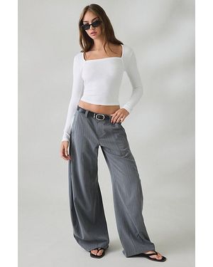 BDG Society Hill Baggy Wide Leg Pants Pant - Blue