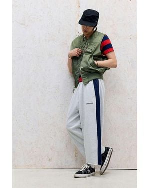 iets frans... Grey Harri Panel Crop Joggers