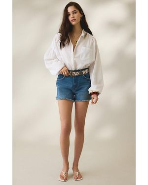 Wrangler Cowboy Cutoff Denim Shorts - Blue