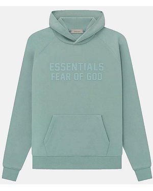 Fear Of God Essentials Hoodie Ss23 - Green