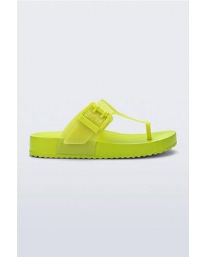 Melissa Cozy Jelly Flip Flop Sandal - Yellow