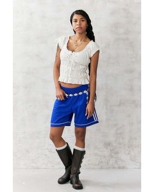 Kimchi Blue Remi Tie-front Blouse - Blue
