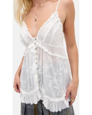 Kimchi Blue Marnie Babydoll Cami - White