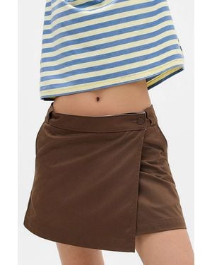 Dickies Union Wrap Skirt - Brown