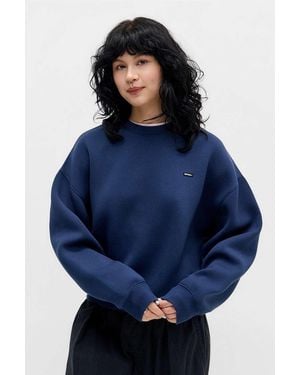 iets frans... Navy Scuba Crew Neck Sweatshirt - Blue