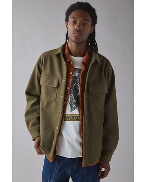 Urban Outfitters Uo Oli Knit Overshirt Top - Brown
