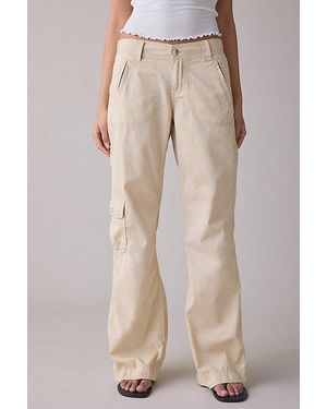 BDG 360 Utility Low-Rise Straight Leg Pants - Natural