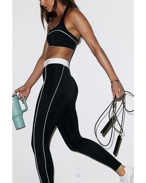 Héros Piped Legging - Black
