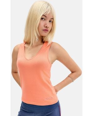 iets frans... Kali V-neck Tank Top - Orange