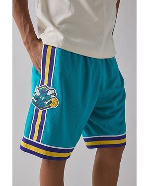 Mitchell & Ness Nba Swingman Mesh Short - Blue