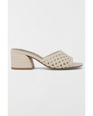 MIA Mia Sahar Woven Block Heel Sandal - Multicolor