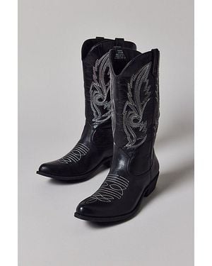 Matisse Footwear Gaucho Cowboy Boots - Black