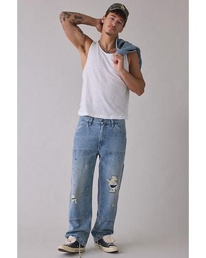 Levi's 568 Stay Loose Double Knee Straight Leg Jean - Blue