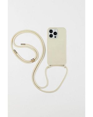 Cordée Cases Cairo Iphone Case + Crossbody Strap Set - White