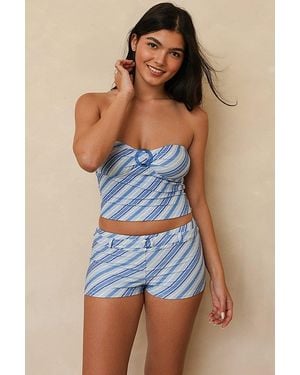 Dippin' Daisy's Reneta Micro Swim Shorts - Blue