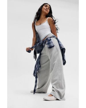 iets frans... Grey Jax Tailored Wide Leg Joggers