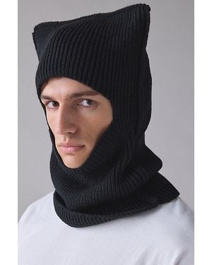 Urban Outfitters Mylo Knit Balaclava - Black
