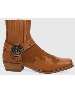 Dingo Bandit Leather Boot - Brown