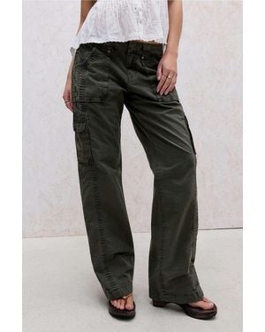 BDG Devon Slim Utilty Trousers - Grey