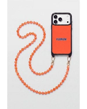 Cordée Cases College Of Florida Crossbody Phone Chain Set - White