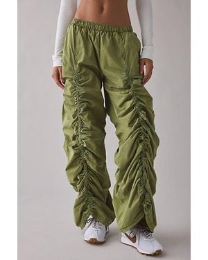 1st Position By Tinashe Uo Exclusive No Simulation Drawcord Cinch Pant - Green