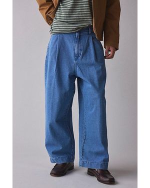 Obey Oliver Pleated Jean - Blue