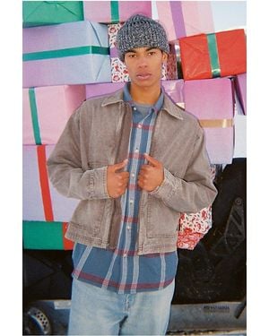 BDG Kasper Twill Work Jacket - Gray