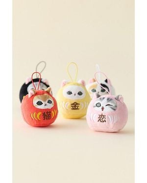 Mofusand Daruma Meow Blind Box Plushie Keychain - Multicolour