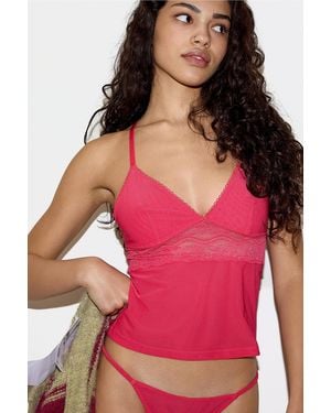 Out From Under Bonita Je T'aime Cami - Pink